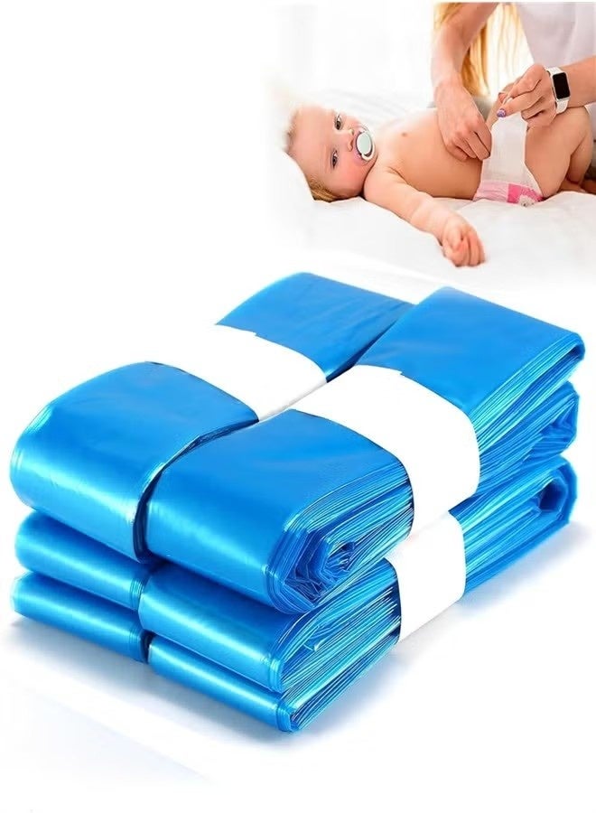 LUBUFAN Diaper Pail Refill Bags, 6 Pack Nappy Bin Refills Disposal Nappy Bags for Baby Diaper Bucket Nappy Bin - Image 1